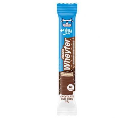 CHOCO MAIS MU WHEYFER CHOCOLATE CON COCO 25GR 