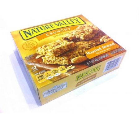 BARRA DE GRANOLA NATURE VALLEY ALMENDRAS TOSTADAS