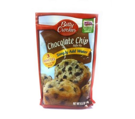 MEZCLA P/MUFFINS BETTY CROCKER CHO/CHIP 184GR