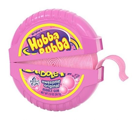 CHICLE WRIGLEYS HUBBA BUBBA B TAPE 57GR
