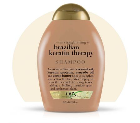 SHAMPOO OGX KERATINA TERAPIA BRASILERA SIEMPRE REC