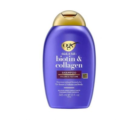 SHAMPOO OGX COLAGENO COMPLEJO DE BIOTINA CABELLOS 