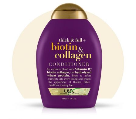 ACONDICIONADOR OGX COLAGENO Y COMPLEJO DE BIOTINA 
