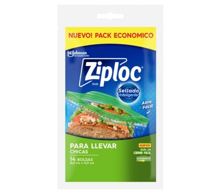 BOLSAS HERMETICAS  ZIPLOC 14UNI