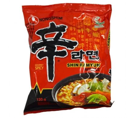 FIDEO INSTANTANEO NONGSHIM C/VEGETALES 120G