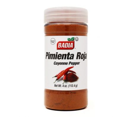 PIMIENTA ROJA BADIA CAYENNE PEPPER 113,40GR