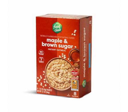 AVENA INSTANTANEA CON SYRUP FOOD CLUB 344 GR