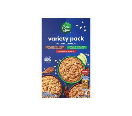 AVENA INSTANTANEA 3 SABORES FOOD CLUB 328 GR