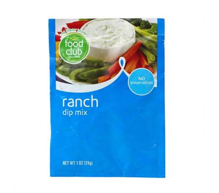 MEZCLA DIP RANCH FOOD CLUB 28 GR