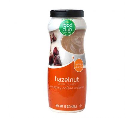 CREMA PARA CAFÉ SABOR AVELLANA FOOD CLUB 425 GR