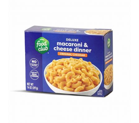 MACARRONES CON QUESO DELUXE FOOD CLUB 397G