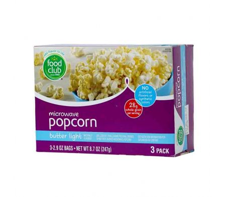 PORORO PARA MICROONDAS LIGHT FOOD CLUB 247 GR 