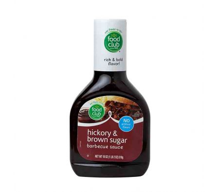 SALSA BBQ HIKORY DULCE FOOD CLUB 510 GR 