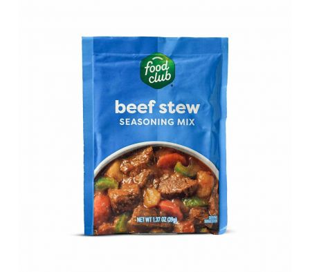 SAZONADOR P/ ESTOFADO DE  CARNE FOOD CLUB 39G 