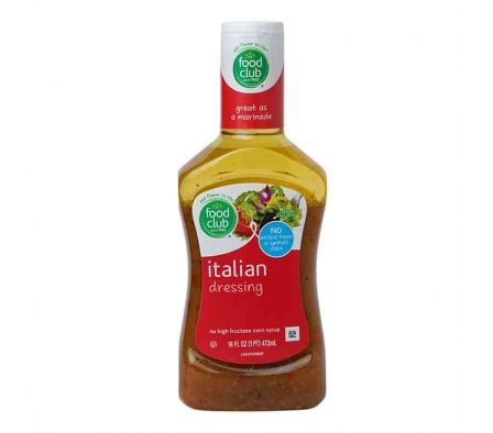 SALSA ITALIANA PARA ENSALADA FOOD CLUB 473 ML