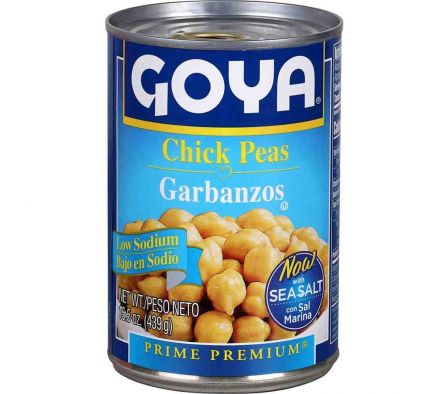 GARBANZOS GOYA BAJO SODIO 439GR