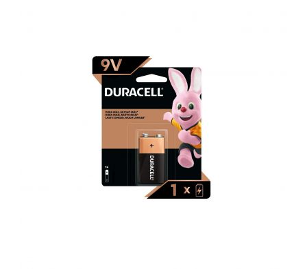 PILA DURACELL BATERIA 9V X 1