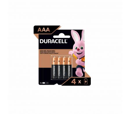 PILA DURACELL AAA X 4  MINI