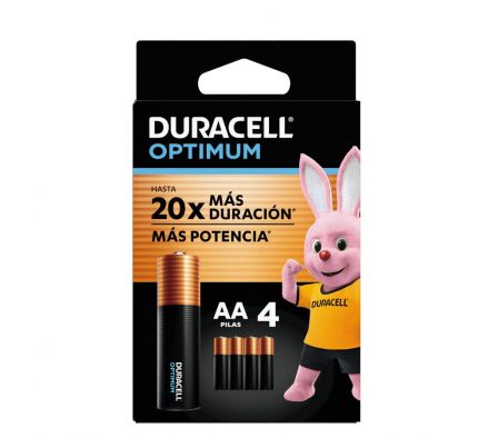 PILA DURACELL OPTIMUM AAX4 