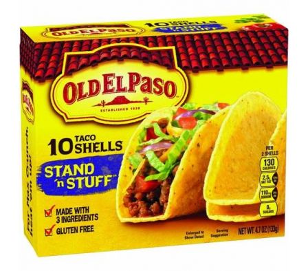 TORTILLAS OLD EL PASO PARA TACOS LIBRE DE GLUTEN