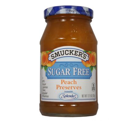 MERMELADA SMUCKERS DURAZNO C/SPLENDA 361GR