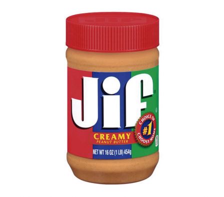 MANTEQUILLA DE MANI JIF CREMOSA 454GR
