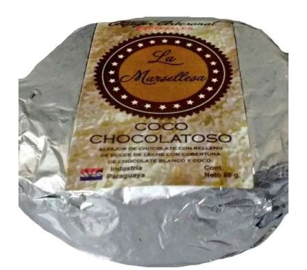 MINI ALFAJOR LA MARSELLESA CHOCOLATOSO C/CREMA DE 