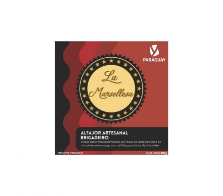 ALFAJOR LA MARSELLESA ESPECIAL BRIGADEIRO 80G