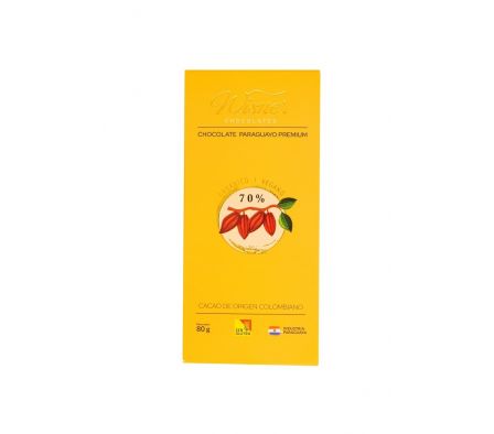 TABLETA DE CHOCOLATE WISNER AMARGO 70% CACAO