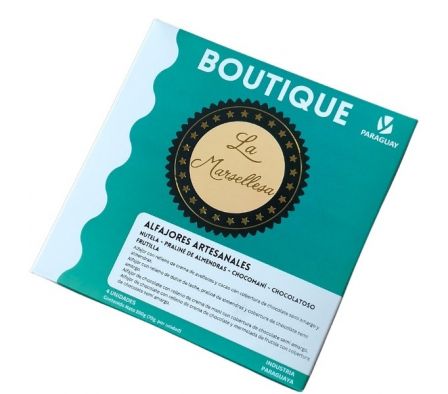 ALFAJOR LA MARSELLESA BOUTIQUE CAJA 4UN 280GR