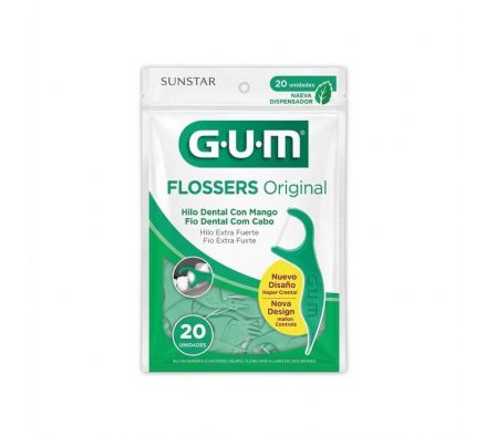 HILO DENTAL GUM FLOSSERS ORIGINAL X 20 UND