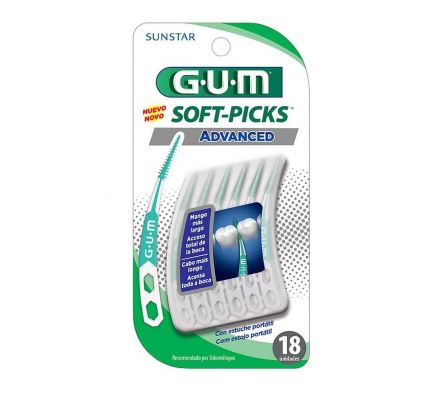 CEPILLO INTERDENDAL GUM SOFT- PICKS ADVANCED X18UN