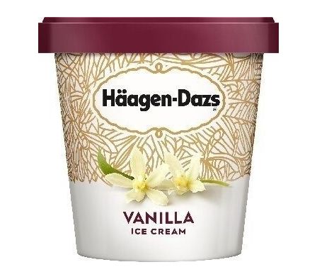 HELADO HAAGEN DAZS VAINILLA 473ML