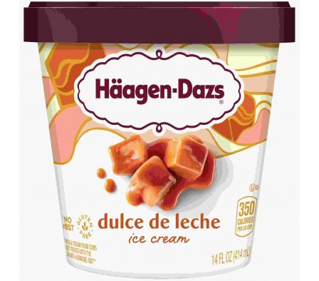 HELADO HAAGEN DAZS DULCE D LECHE 473ML