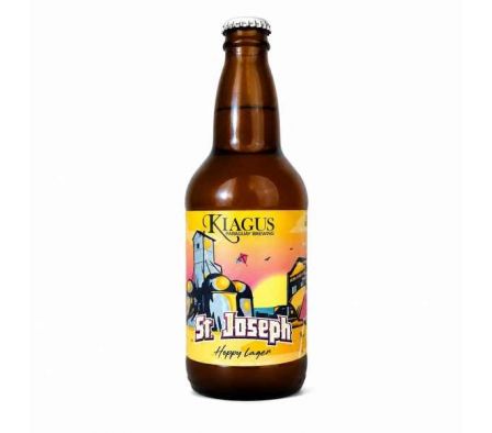 CERVEZA KIAGUS ST. JOSEPH HOPPY LAGER 500 ML 