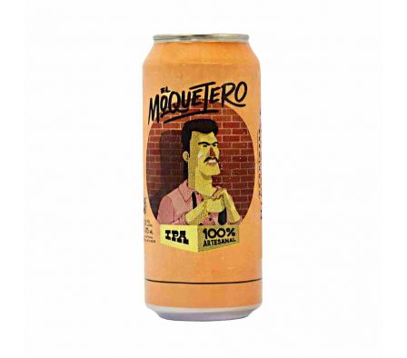 CERVEZA ARTESANAL EL MOQUETERO 473 ML