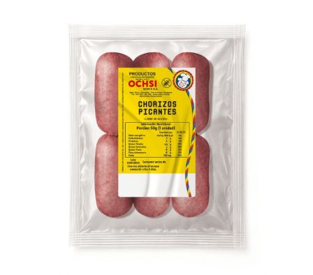 CHORIZOS PICANTES OCHSI PAQ. 6UN