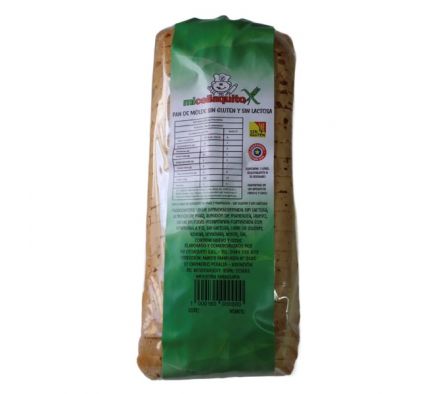 PAN MOLDE MI CELIAQUITO SIN GLUTEN & SIN LACTOSA 