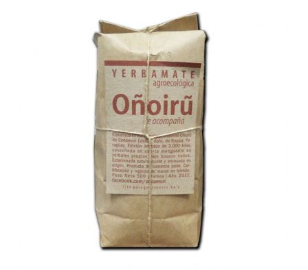 YERBA MATE OÑOIRU AGROECOLOGICA 500GR