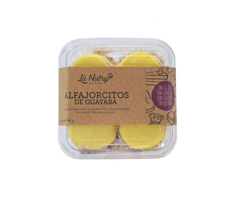 ALFAJOR LA NUTRY DE HARINA DE ARROZ 8UNDS.