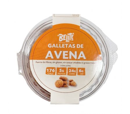 GALLETAS DE AVENA BELITE X UN.