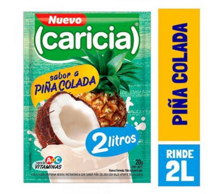 REFRESCO CARICIA PIÑA COLADA 2LTS 20G