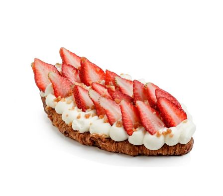 FLAT CROISSANT FRUTILLA X KG.