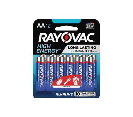 PILA RAYOVAC ALCALINA AA X12