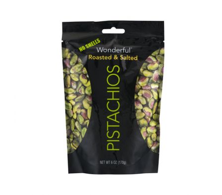 PISTACHOS WONDERFUL TOSTADOS/SALADOS S/CASCARA170G