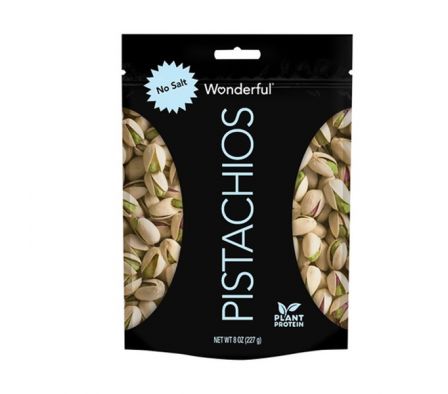 PISTACHOS WONDERFUL TOSTADO S/SAL C/CASCARA 227G