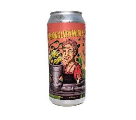 CERVEZA ARTESANAL HERKEN ALE LATA 473ML 