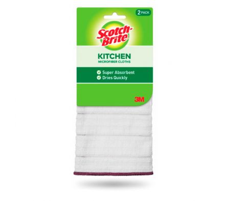 PAÑO MICROFIBRA 3M SCOTH BRITE COCINA 2PCS