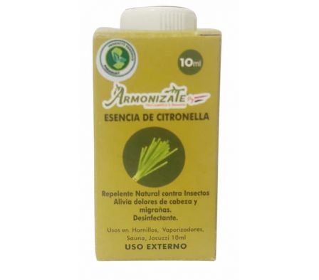 ESENCIA ARMONIZATE DE CITRONELLA 10ML