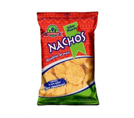 NACHOS TACO VILLA SABOR PICANTE 300GR